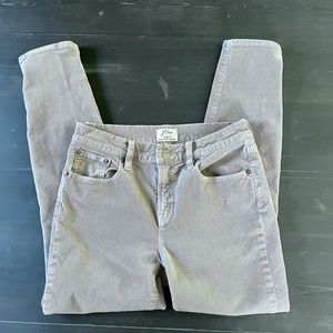J Crew Lookout High Rise Skinny Corduroy Petite